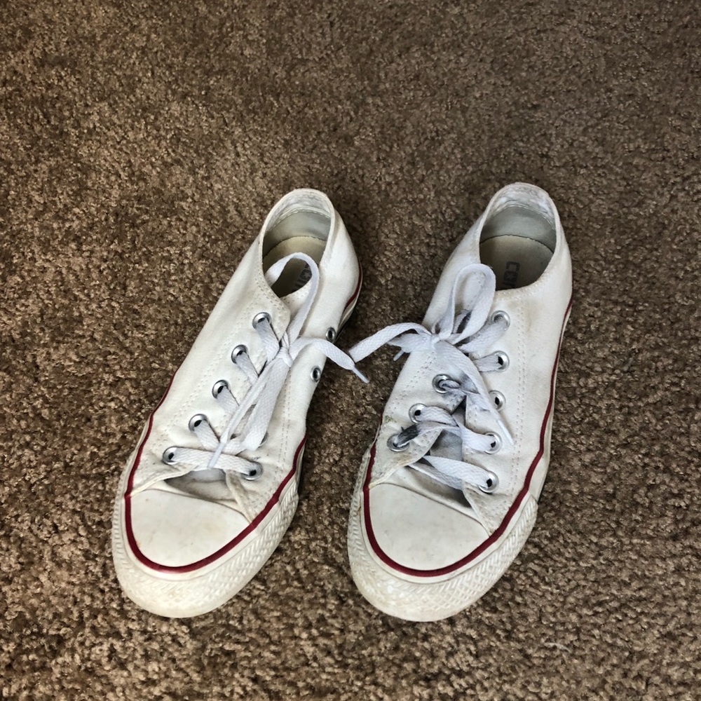 white-ish converse!!